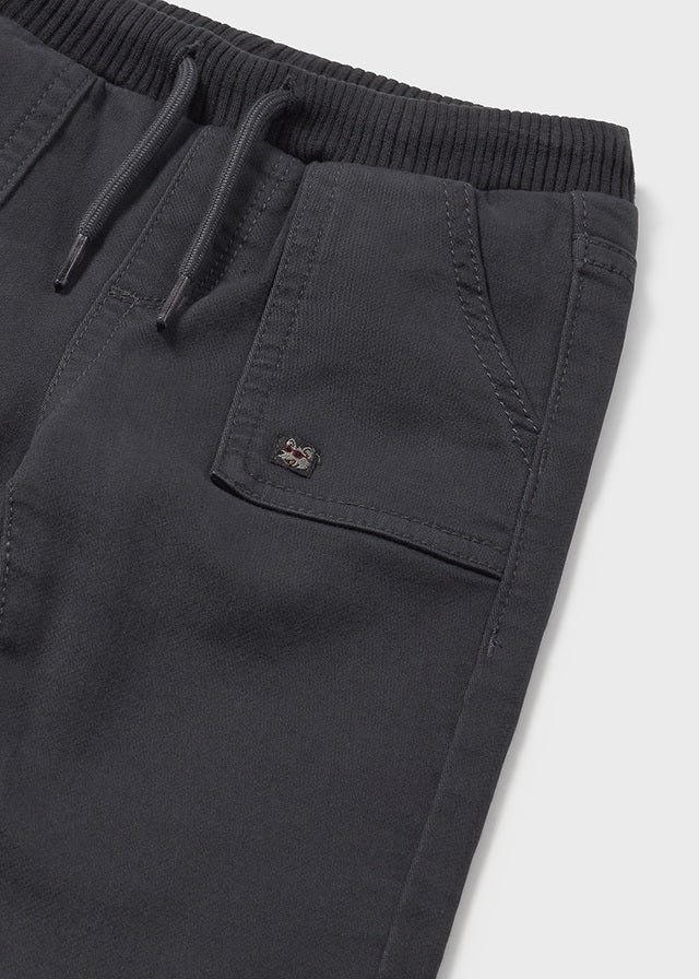 Mayoral - Calças jogger sarja