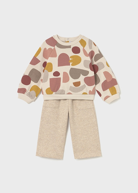 Mayoral - Fato treino estampado unissexo