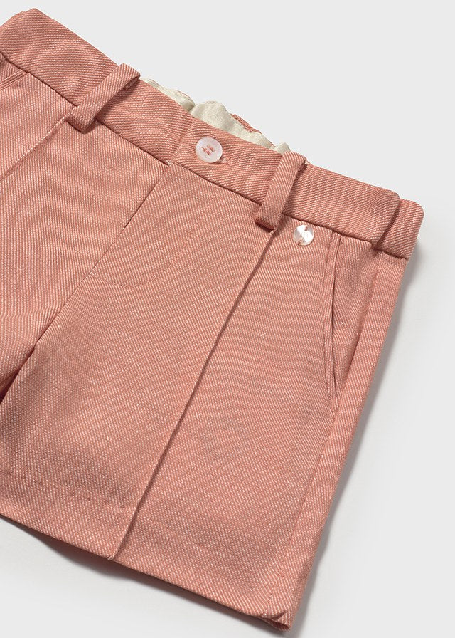 Mayoral - Bermudas elegante Telha