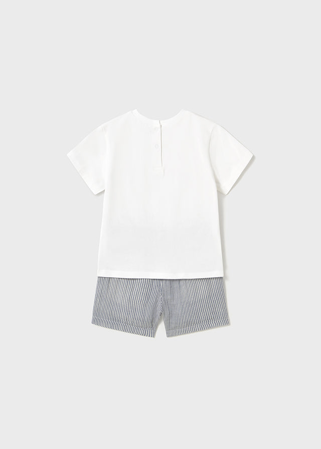 Mayoral - Conjunto bermudas e t-shirt