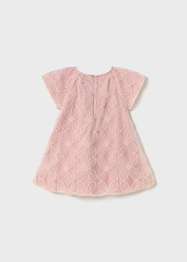 Mayoral - Vestido tule bordado