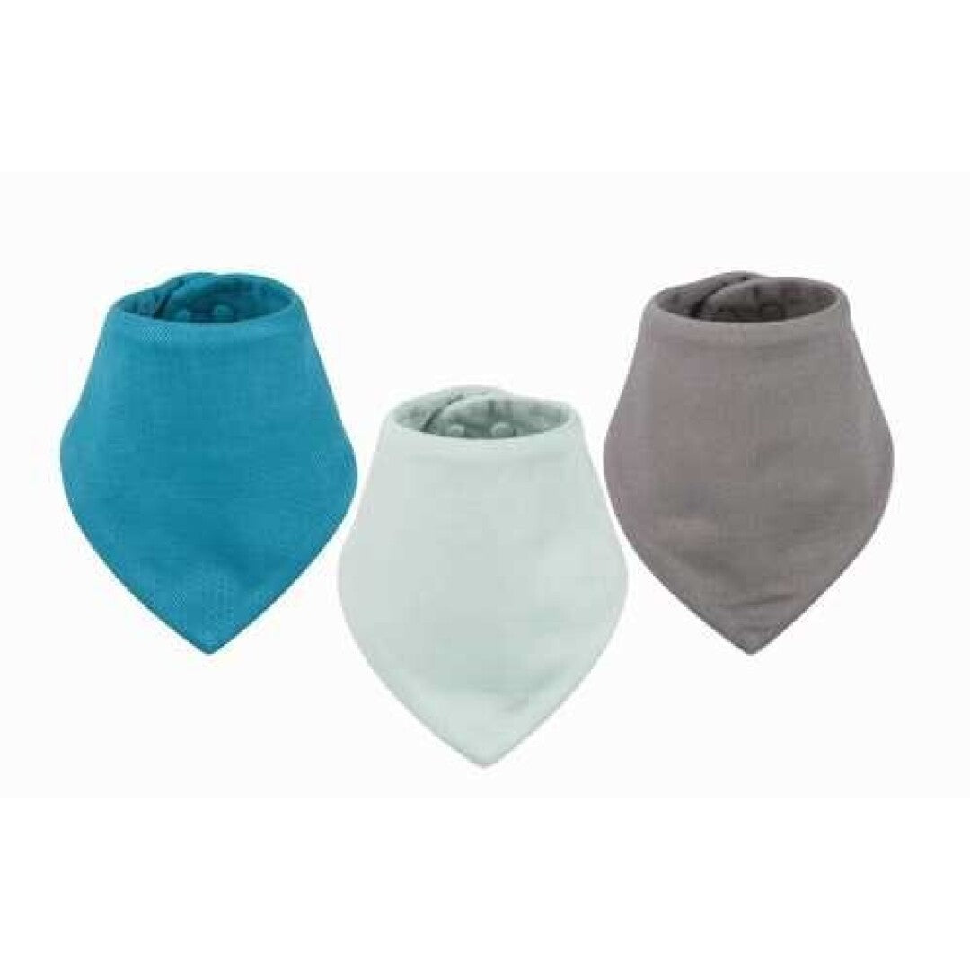 Tiny Twinkle - Pack 3 Bandanas Kaffle Blue