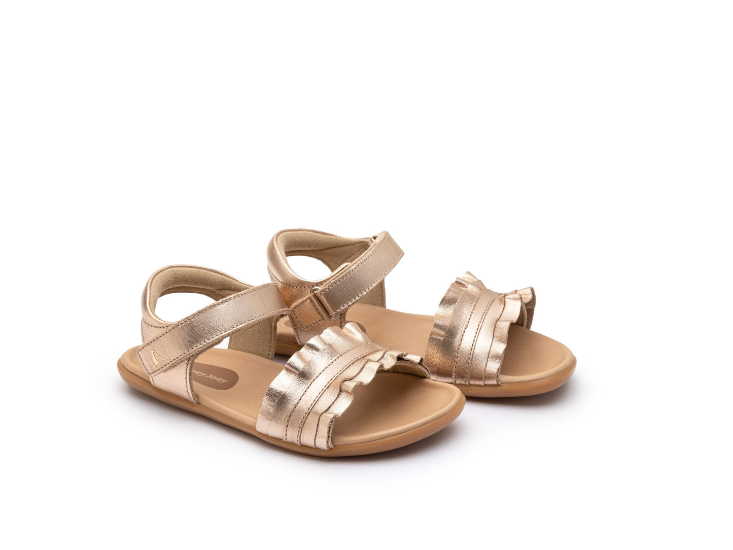 Tip Toey Joey - Sandália Ruffle Dourado
