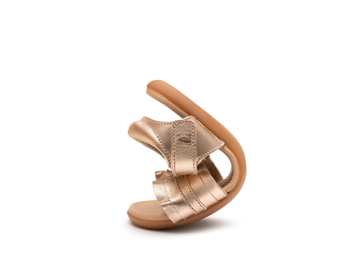 Tip Toey Joey - Sandália Ruffle Dourado