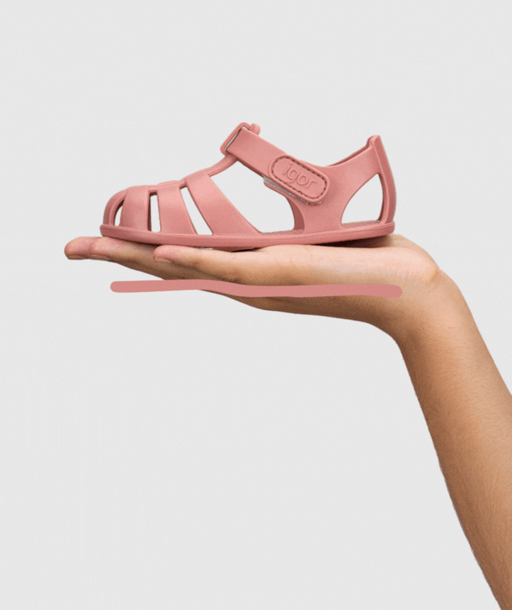 Igor - Sandálias Nemo Solid Rosa