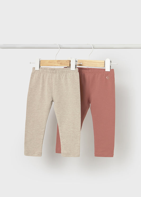 Mayoral - Pack 2 leggings Argila