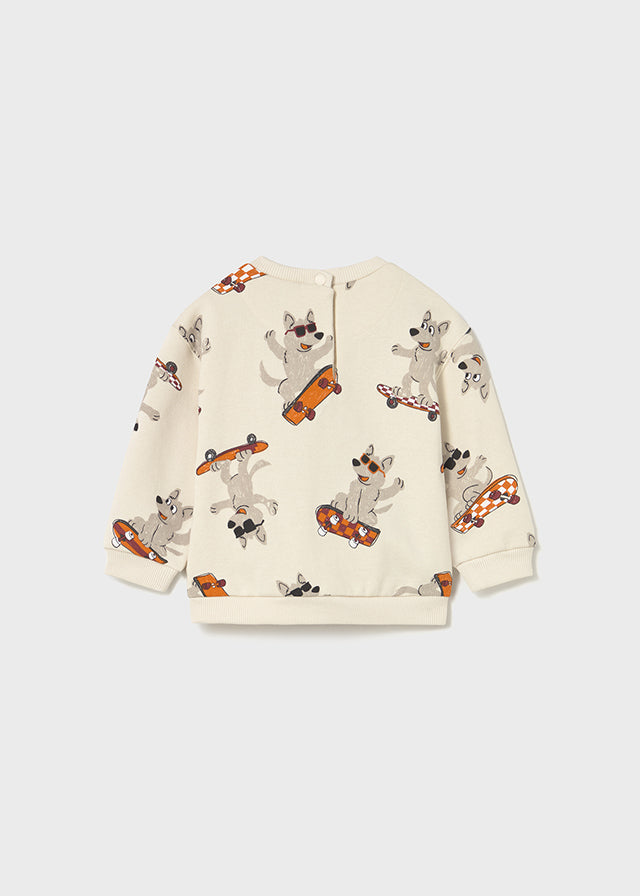 Mayoral - Sweat estampada cão