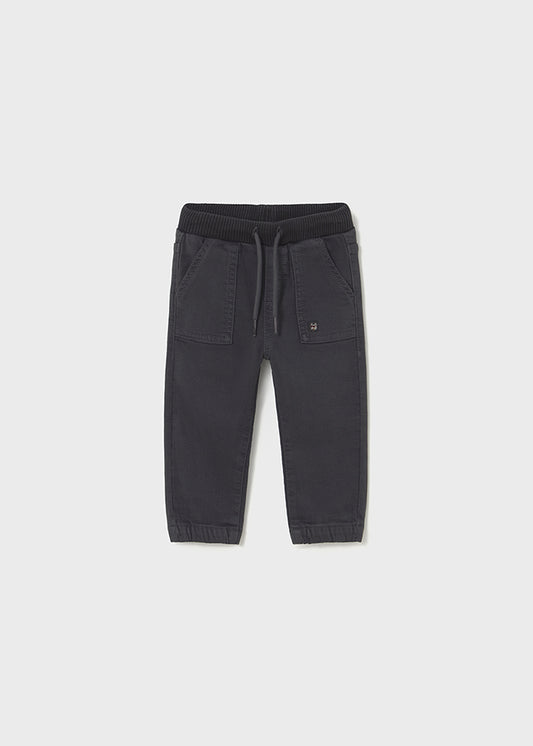 Mayoral - Calças jogger sarja
