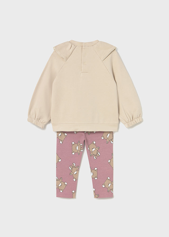 Mayoral - Conjunto leggings e sweat