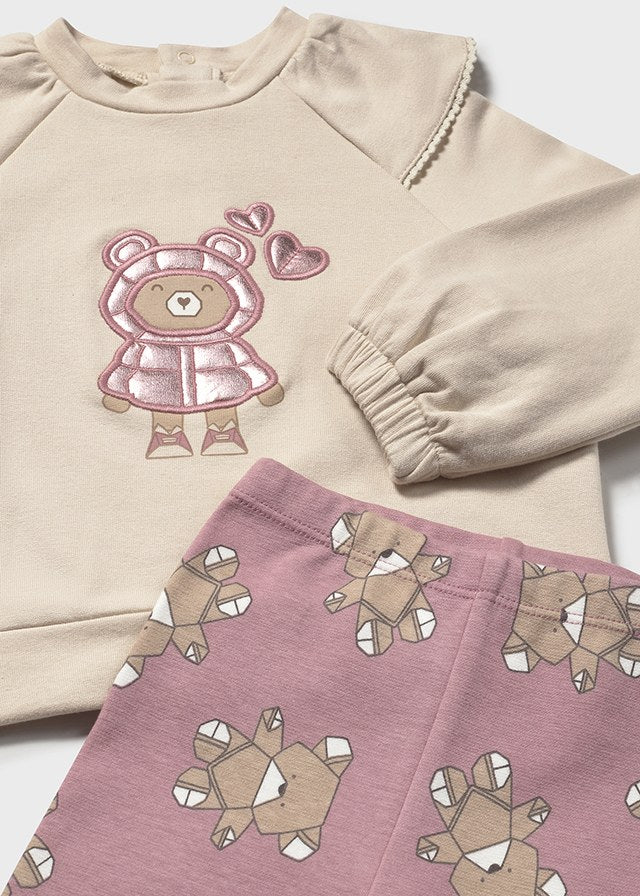 Mayoral - Conjunto leggings e sweat