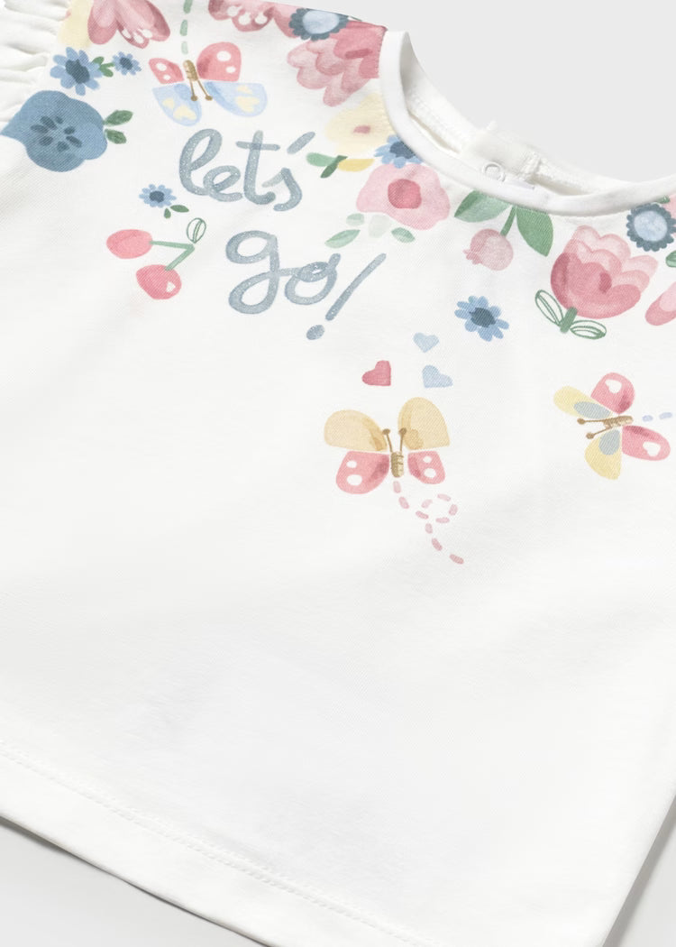 Mayoral - Camisola estampado posicionado bebé